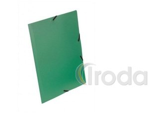 StarOffice Gumis mappa A/4, 15 mm-es gerinc színes zöld
