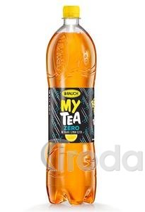 Üdítőital, szénsavmentes, cukormentes, 1,5 l, RAUCH Mytea ZERO, citrom