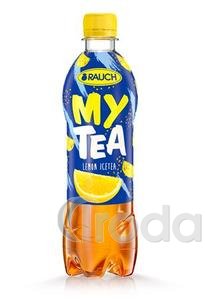 Üdítőital, szénsavmentes, 0,5 l, RAUCH Mytea, citrom