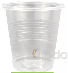 Műanyagpohár 1dl víztiszta, 100db/csomag