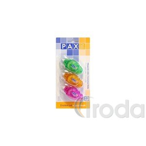 Hibajav&iacute;t&oacute; roller, 3 darabos, 5 mm x 5 m, PAX R101, vegyes sz&iacute;n