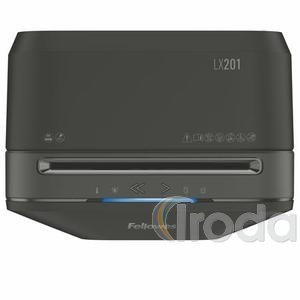 Fellowes Powershred LX201 iratmegsemmis&iacute;tő, fekete
