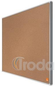 Nobo Impression Pro széles képarányú parafatábla 710x400mm, alukerettel