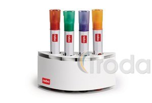 Nobo Mágneses tolltartó, 4db marker tárolására