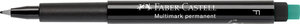 Faber-Castell Alkoholos filctoll fekete F-es heggyel