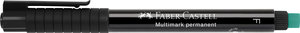 Faber-Castell Alkoholos filctoll fekete F-es heggyel