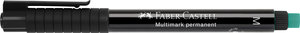 Faber-Castell Alkoholos filctoll fekete M-es heggyel