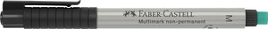 Faber-Castell Fóliaíró filctoll fekete M-es heggyel