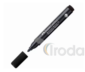Faber -Castell Multimark Winner 23 Alkoholos filctoll, fekete kerek hegyű