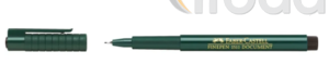 Faber-Castell Tűfilc 0,4mm 1511 Document fekete