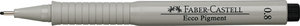 Faber-Castell Tűfilc 0.8mm-es ECCO PIGMENT fekete