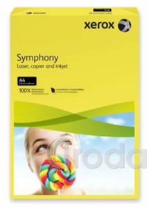 Xerox Symphony sz&iacute;nes karton A4/160g intenz&iacute;v s&ouml;t&eacute;ts&aacute;rga 250&iacute;v/csomag