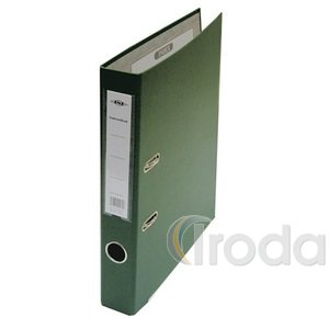 Iratrendező A4 5,5cm gerinc, z&ouml;ld, lapraszerelt