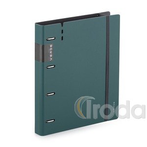 P+P VERDE green D30 Gyűrűsk.P+P A4 4gy foam zöld  2-686