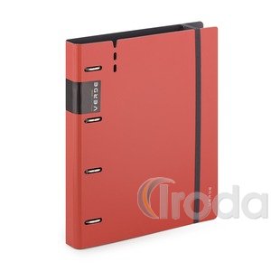 P+P VERDE brown D30 Gyűrűsk.P+P A4 4gy foam barna  2-688