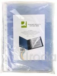 Lefűzhető Genotherm felül-oldalt nyitott A/4 80 mic, narancsos
