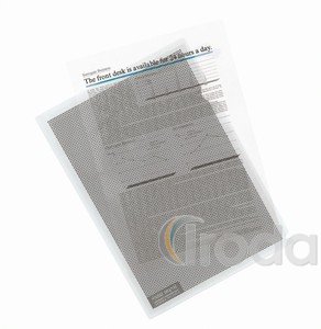 Genotherm adatvédelmi, PP, A4, Camouflage, víztiszta, 1 darab