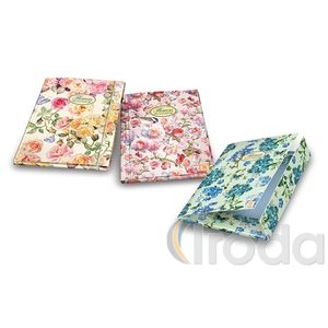 Gumis mappa karton Pigna Nature Flowers A/4