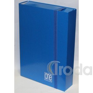 Füzetbox A/4 BLASETTI One Color (7cm) kék 5747