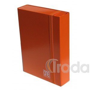 Füzetbox A/4 BLASETTI One Color (7cm) narancs 5749