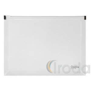 P+P Opaline transparent Irattasak P+P zipper A4 átl  2-404