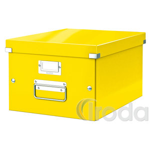 Leitz CLICK&STORE A4 méretű doboz, sárga 60440016