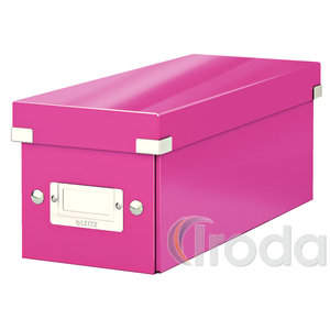 CD tartó doboz Leitz Click&Store, rózsaszín 60410023