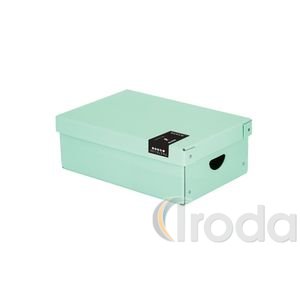 P+P PASTELINI green Tárolódoboz, 355x240x95 mm  7-01721