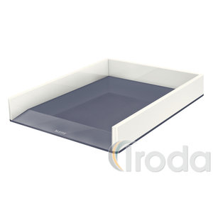 Leitz WOW kettős színhatású irattálca, fehér-szürke 53611001