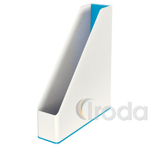 Leitz WOW kettős színhatású iratpapucs, fehér-kék 53621036
