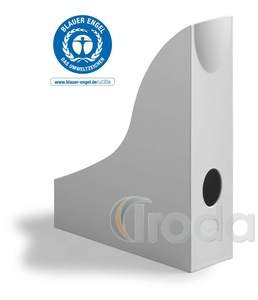 Iratpapucs Durable Eco műanyag szürke 775710