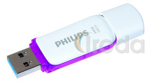 Philips Pendrive USB 3.0 64GB Snow Edition fehér-lila