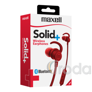 Maxell Solid BT bluetooth füllhallgató piros