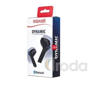 Maxell TWS fülhallgató, DYNAMIC earbuds, bluetooth, fekete