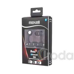 Maxell BASS13 EB2 bluetooth fülhallgató, fekete