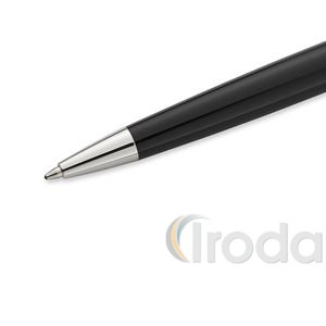 Golyóstoll HEMISPHERE lakk fekete ezüst klipsz Waterman S0920570