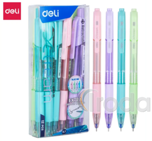 DELI Xtream Grip Goly&oacute;stoll, 0,7mm, nyom&oacute;gombos, Q70, vegyes sz&iacute;n