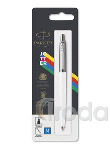 PARKER ROYAL JOTTER ORIGINAL GOLYÓSTOLL FEHÉR EZÜST KLIPSZ, BL 2096874