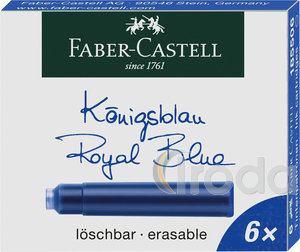 Faber-Castell Tintapatron 6db-os kir&aacute;lyk&eacute;k