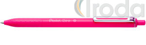 Pentel iZee nyomógombos golyóstoll 0.35mm rózsaszín BX467-P
