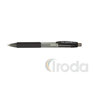 Pentel Golyóstoll Kachiri 0,35mm fek BK457A-A, háromszög fogózóna