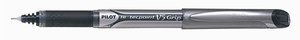 PILOT Hi-Tecpoint V5 Grip Rollertoll, 0,3 mm, tűhegyű, kupakos, fekete