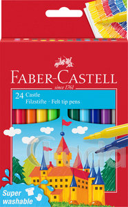 Faber-Castell Filctollkészlet 24db-os kastélyos