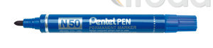 Pentel Marker alkoholos kék N50, 2mm hegy, Íráshossz kb. 1000 méter.