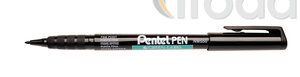 Pentel permanent marker alkoholos, 1mm fekete NMS50-AO