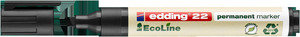Edding 22 ECOLINE permanent marker FEKETE