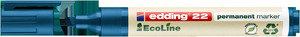 Edding 22 ECOLINE permanent marker KÉK
