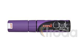 Folyékony krétamarker, UNI-BALL PWE-8K, lila