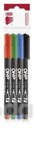 Alkoholos permanent marker ICO Tend. F 4db-os