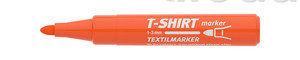 Ico T-SHIRT textilmarker fluor narancs
